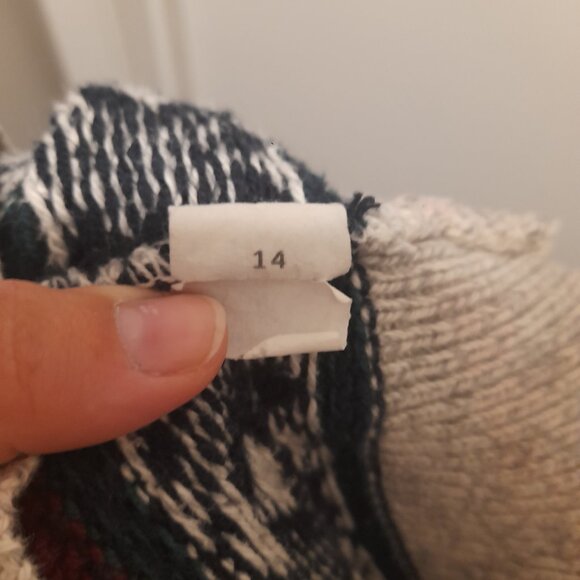 *BOGO FREE* XL Men's Croft and Barrow Vintage Cabincore Pullover Sweater - Picture 4 of 4